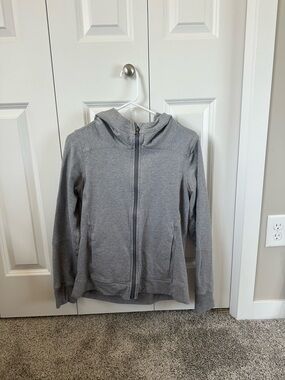 Lululemon Gray Zip-Up Hoodie